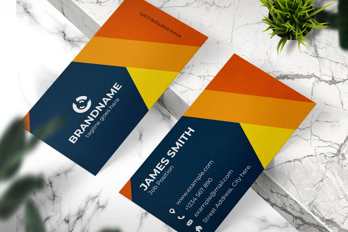 Professional Business Card Layout