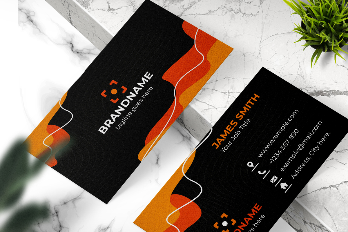 Simple Professional Business Card Layout