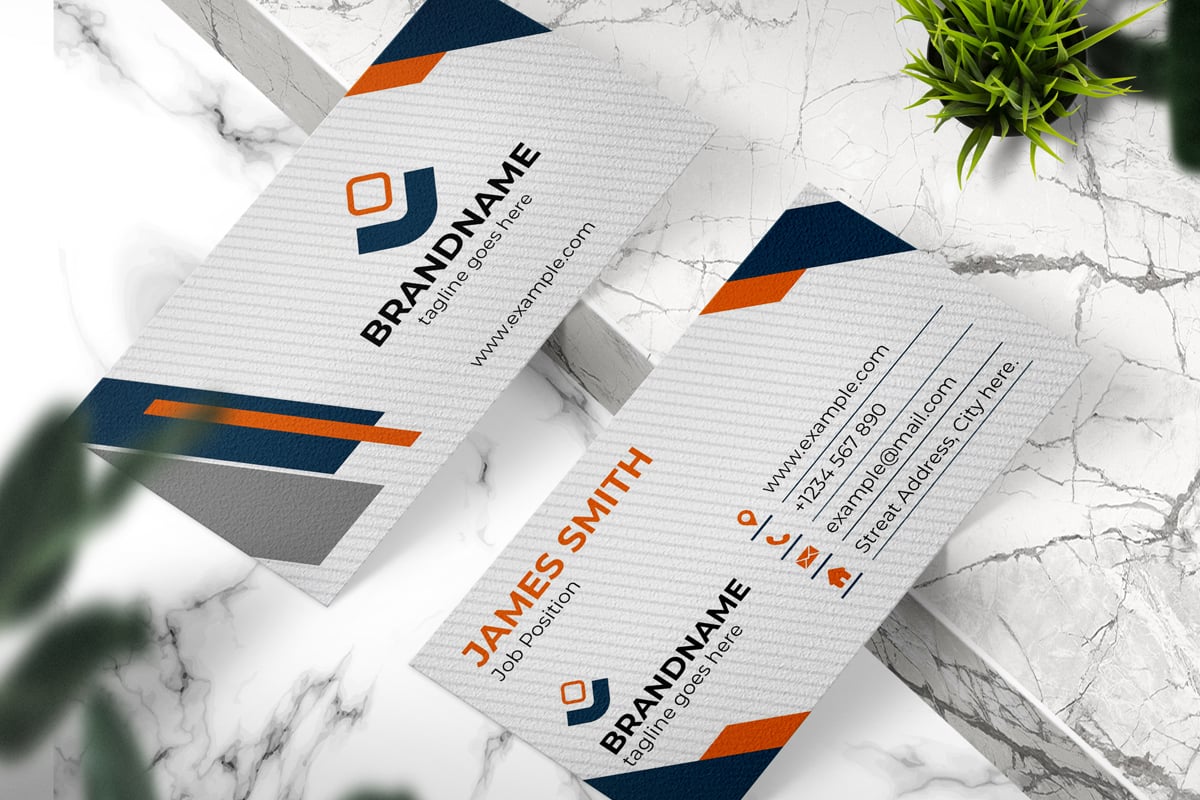 Business Card Design Layout