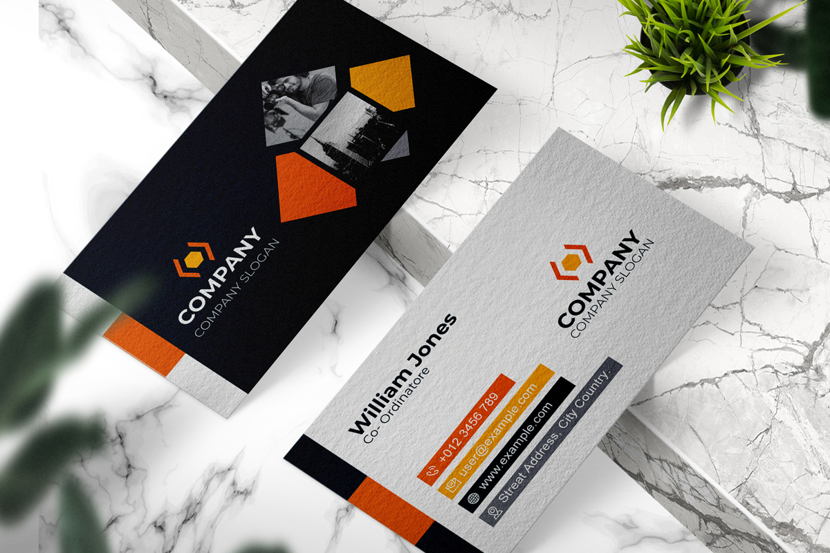 Marketing Business Card Design