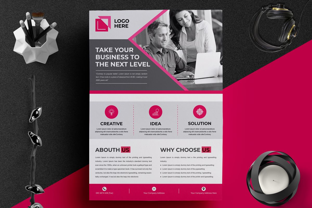 Corporate Business Flyers Template