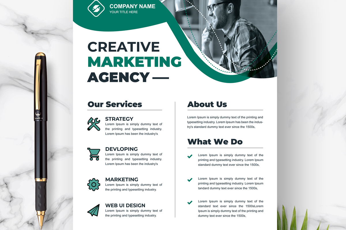 Creative Design Agency Flyers