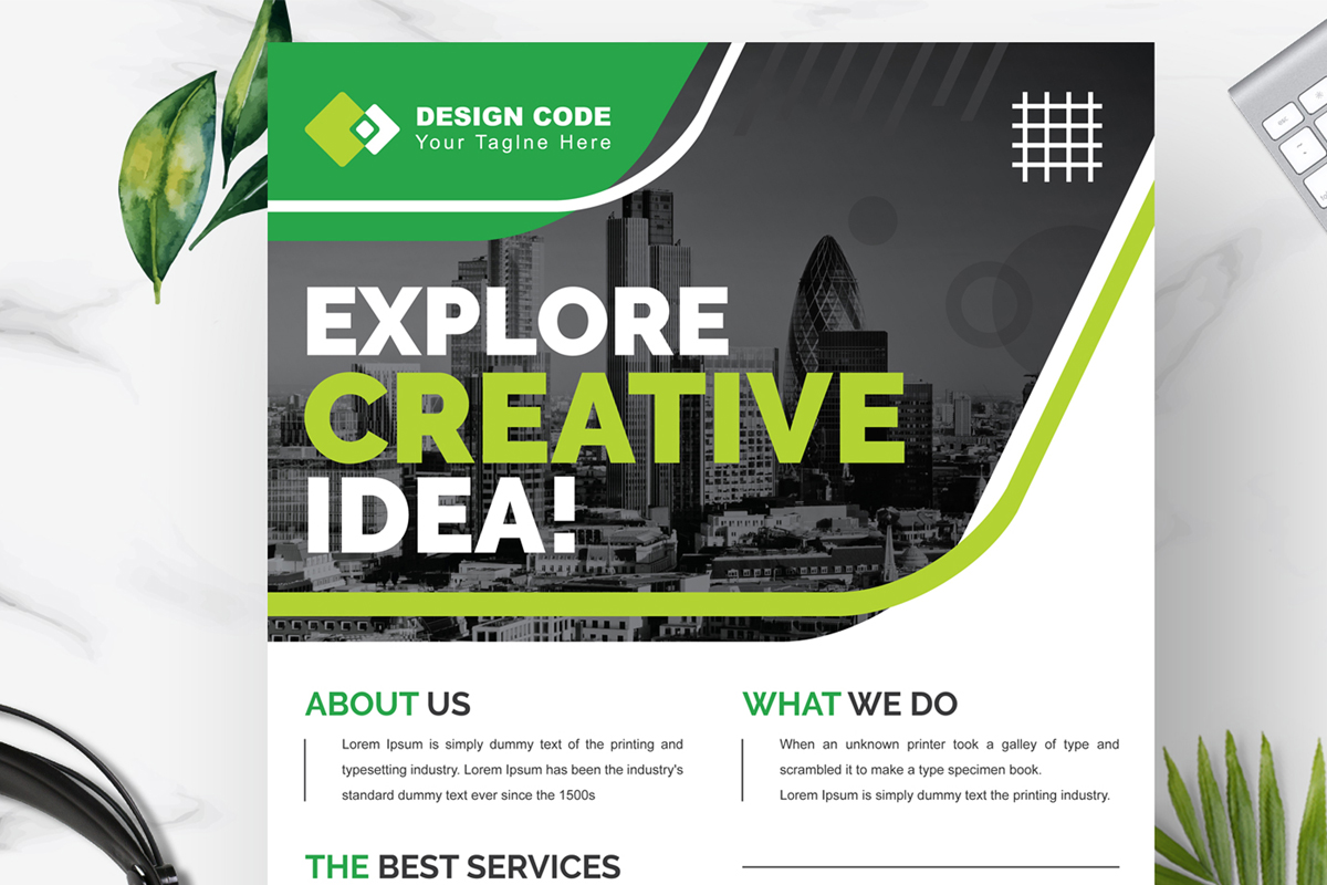 Creative Marketing Business Flyer Template