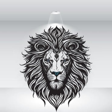 Lion Head Logo Templates 373258