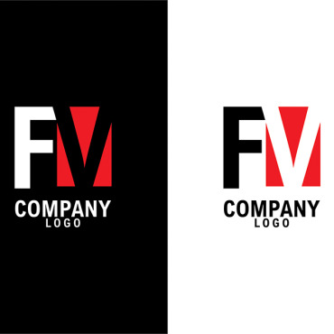 Letter Fv Logo Templates 373325