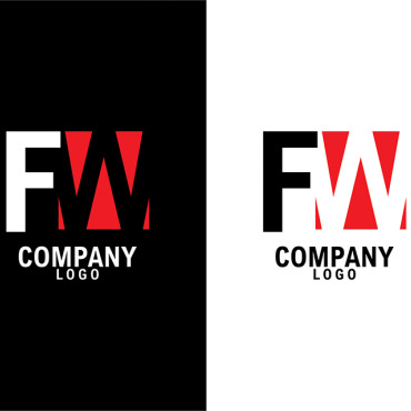 Letter Fw Logo Templates 373326