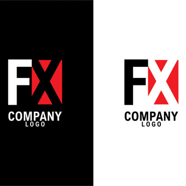Letter Fx Logo Templates 373327