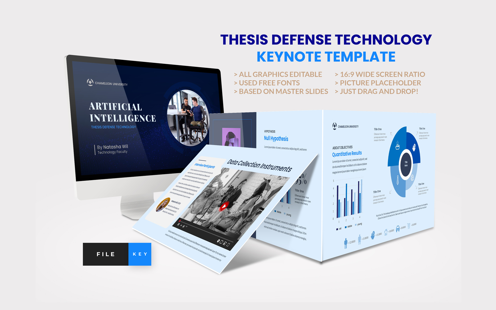 Thesis Defense Technology Keynote Template