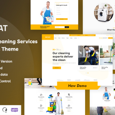 Business Clean WordPress Themes 373356