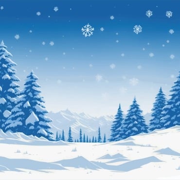 Trees Christmas Illustrations Templates 373383