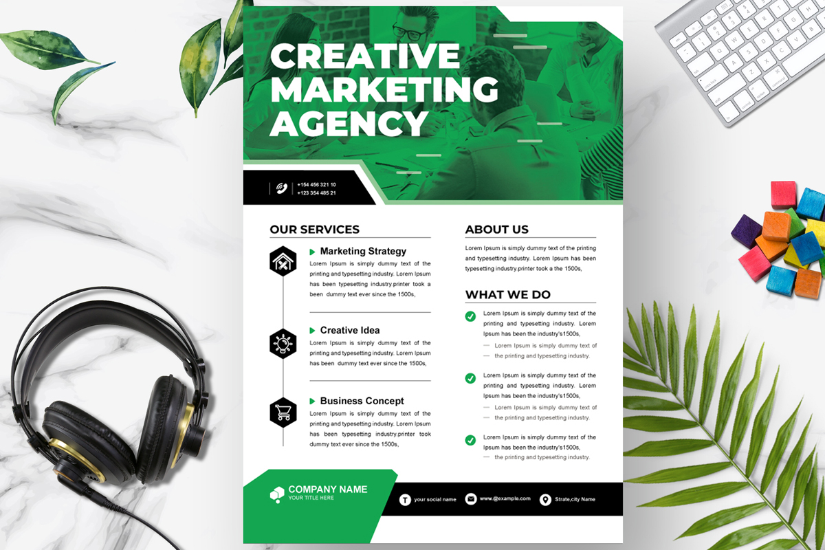 Digital Agency Flyer Templates