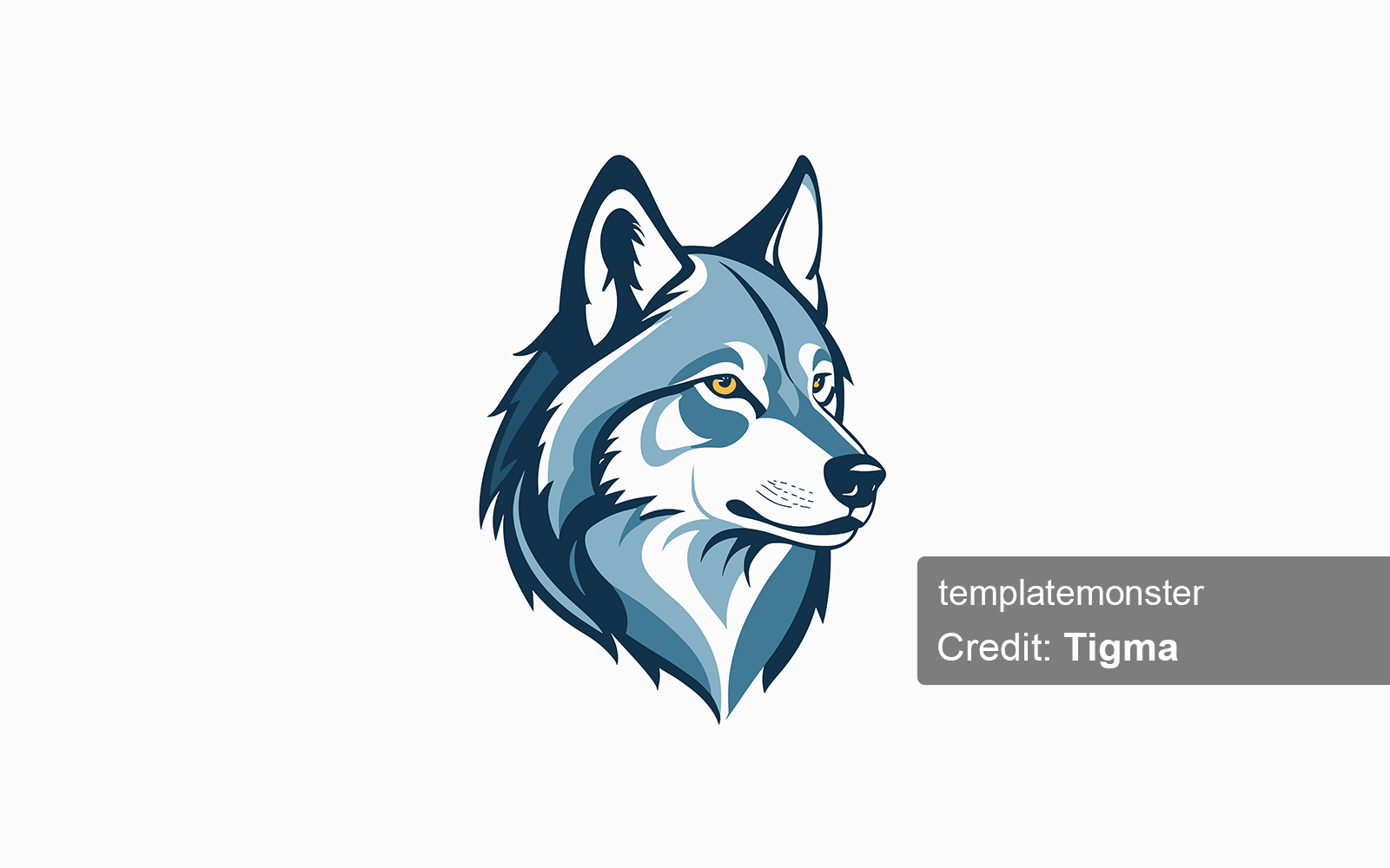 Sleek and Stylish Wolf Vector Art - Instant Download