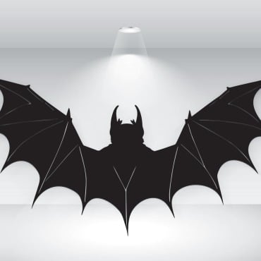 Bat Black Illustrations Templates 373540