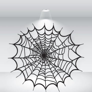 Spider Web Illustrations Templates 373542