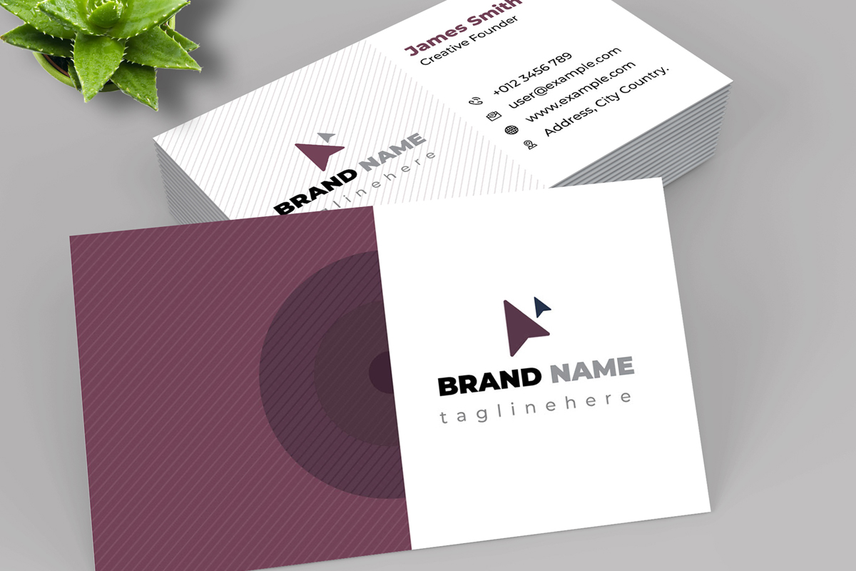 Clean Design Business Card Template