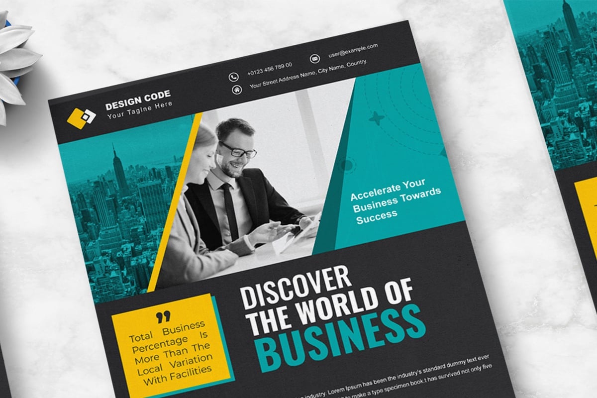Corporate Business Flyer Templates Layout