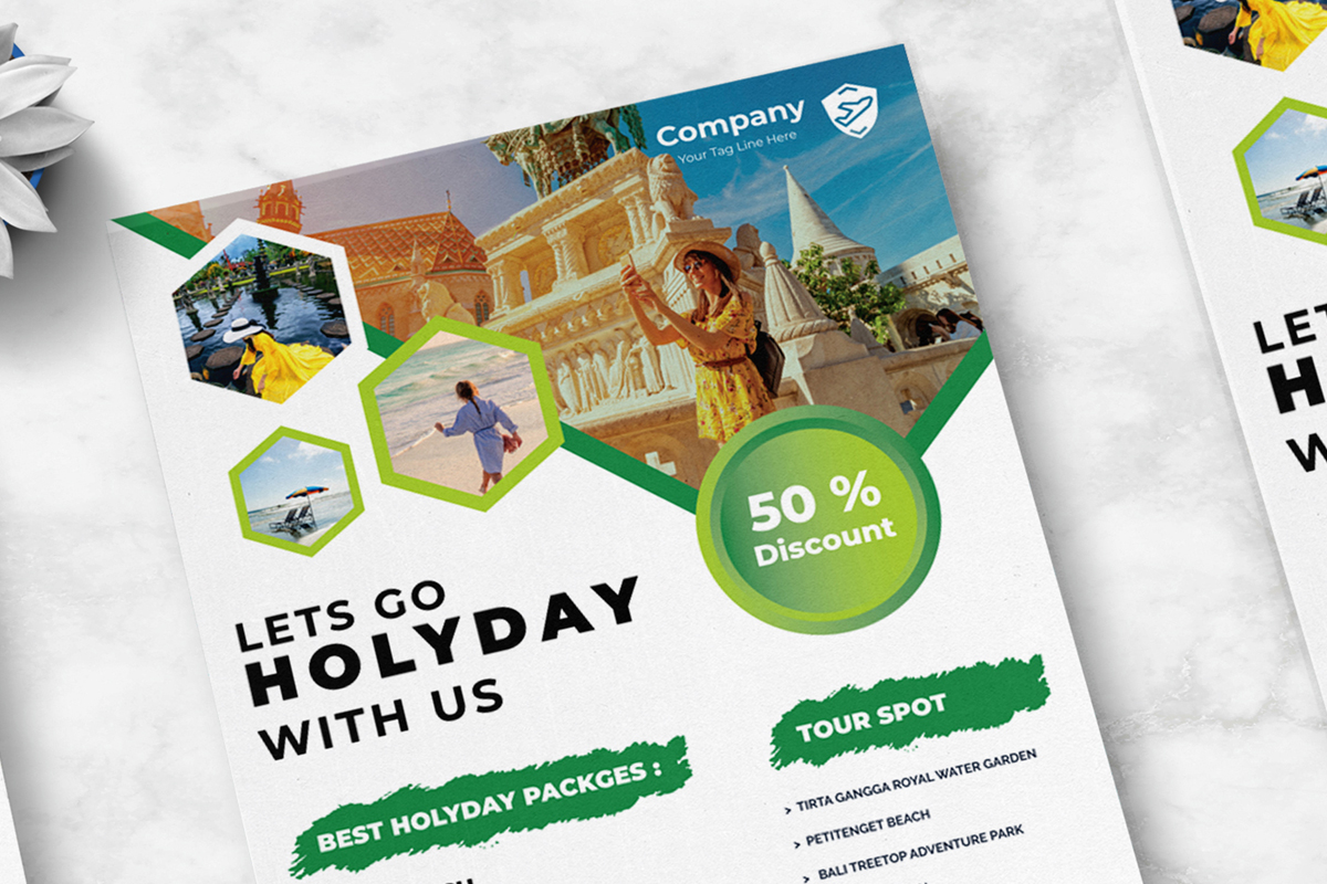 Travel Tours Flyer Templates