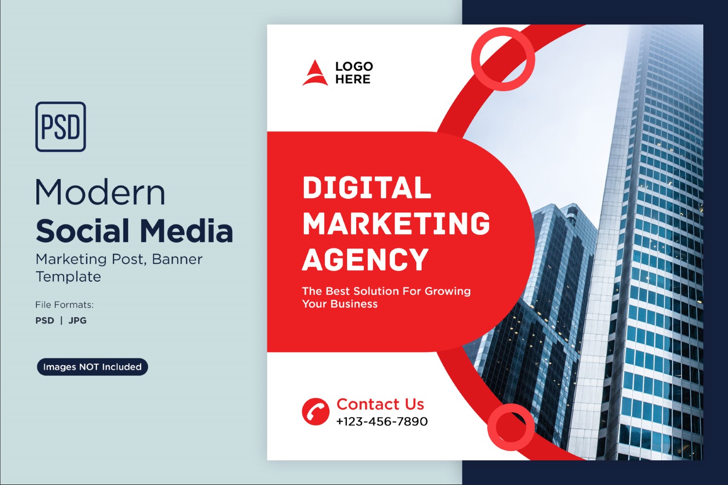 Digital Marketing Agency Business Banner Design Template 3.