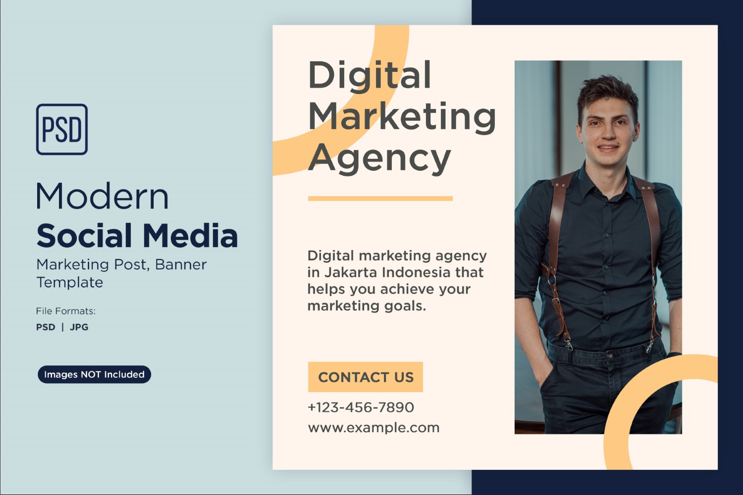 Digital Marketing Agency Business Banner Design Template 4.