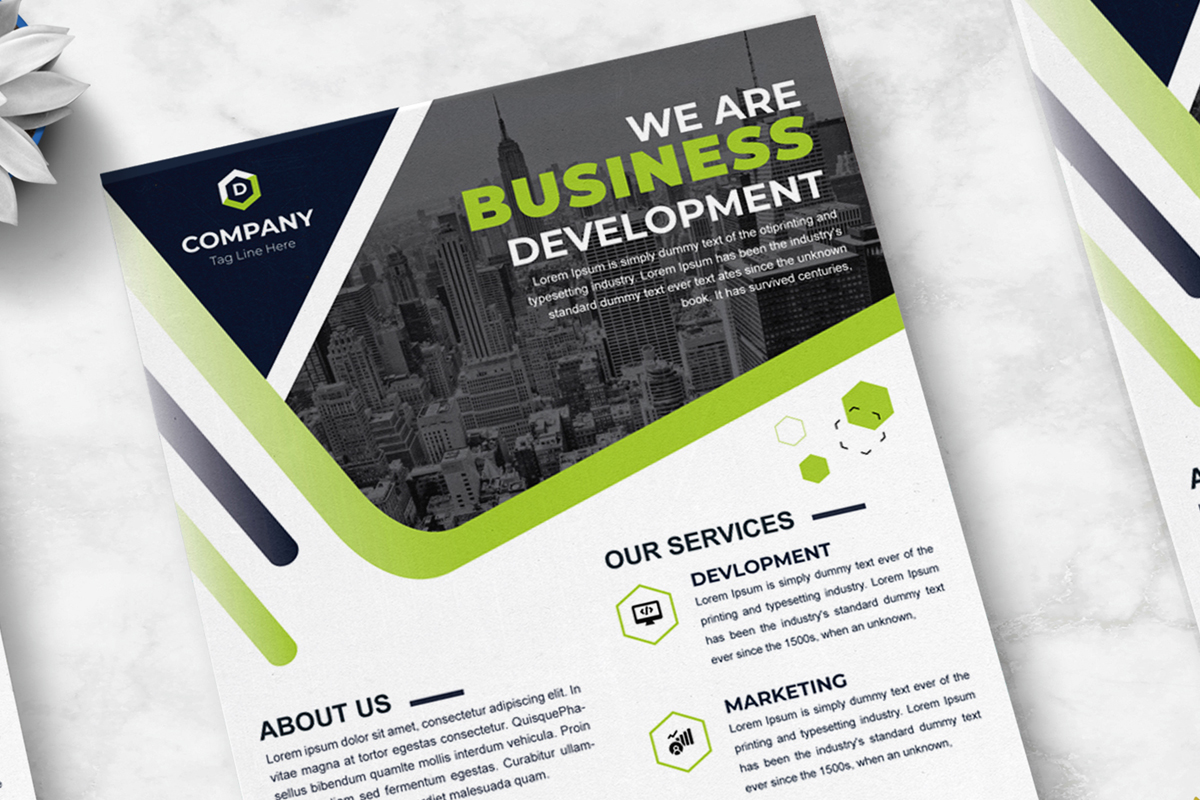 Business pro Flyer Template Layout