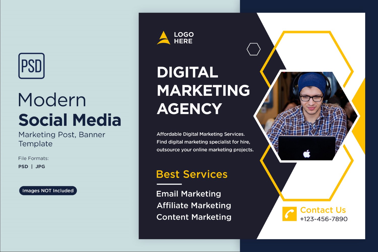 Digital Marketing Agency Business Banner Design Template 10.