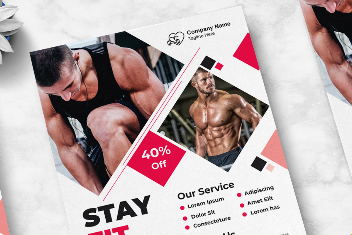 Gym & Fitness Flyer / Poster Template