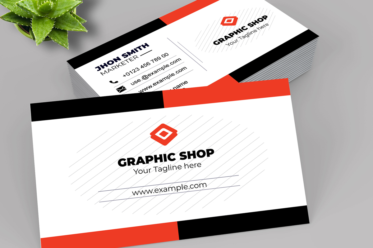 Simple Fresh Business Card