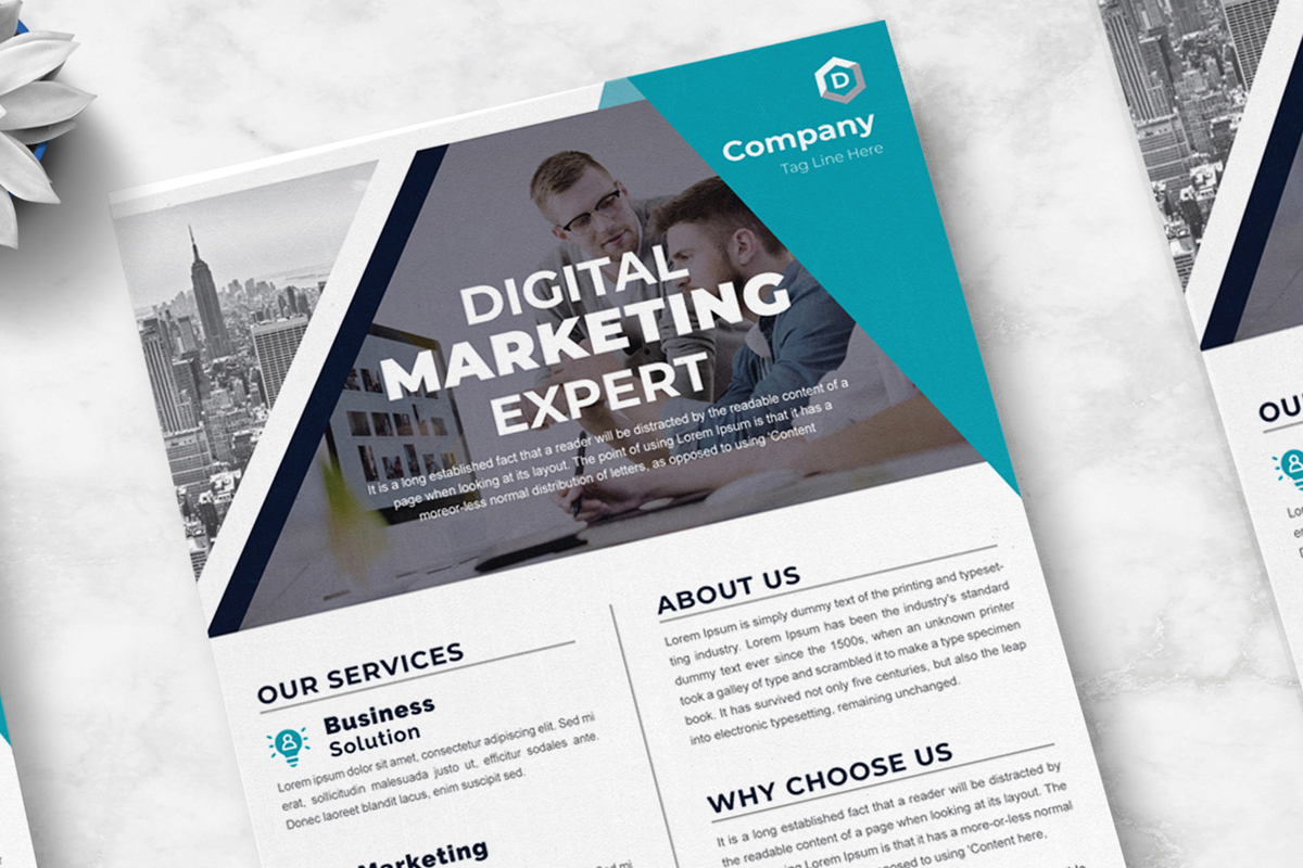 Marketing Business Flyers Template