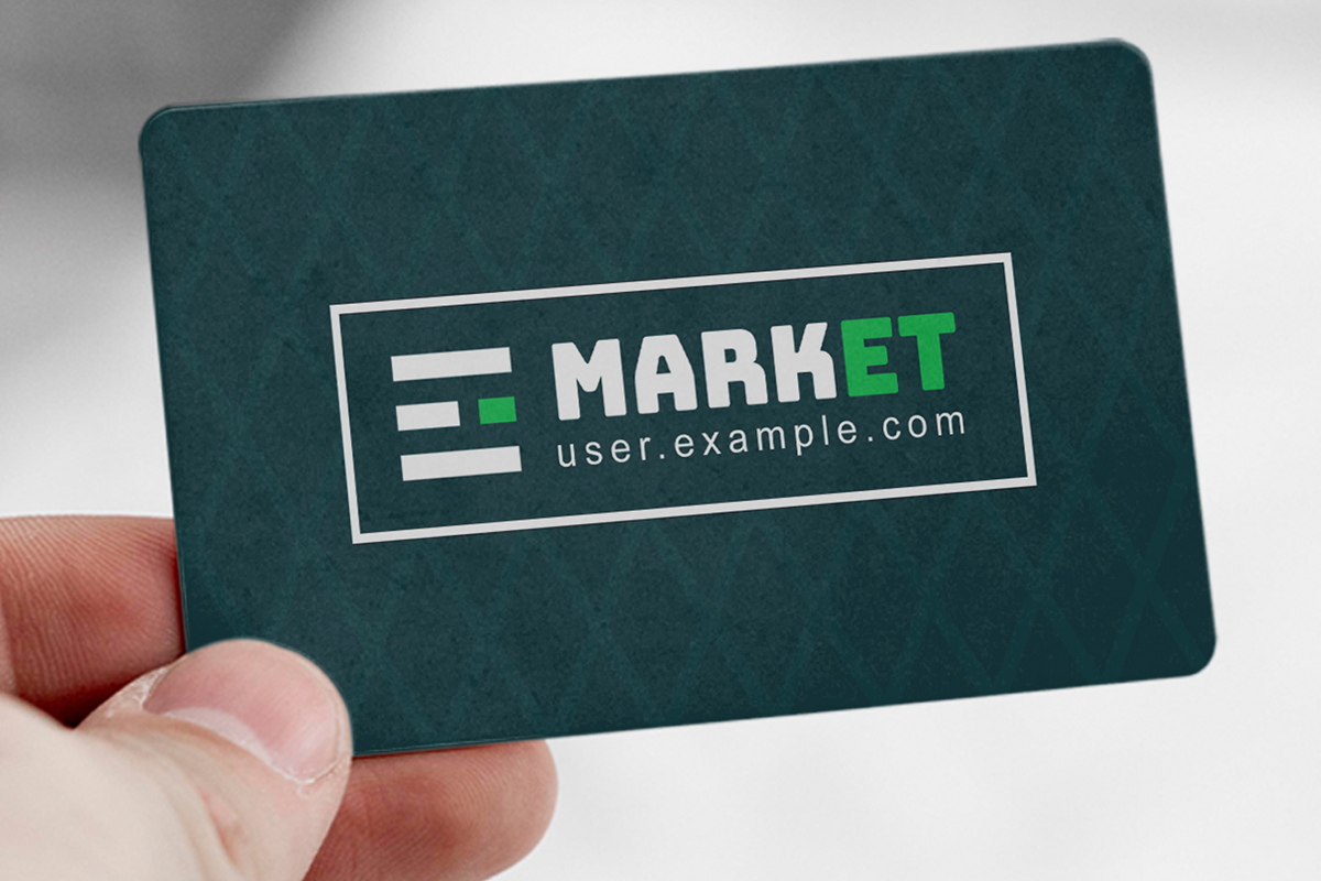 Smart Corporate Black Business Card