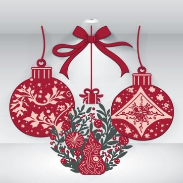Ornaments Holiday Illustrations Templates 373776