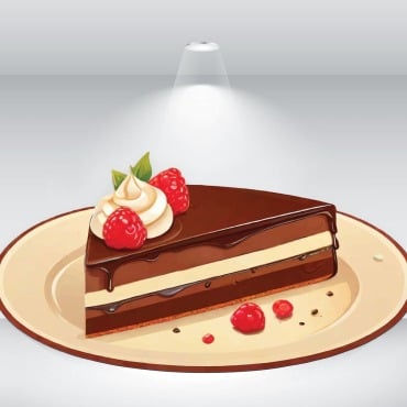 Dessert Slice Illustrations Templates 373785