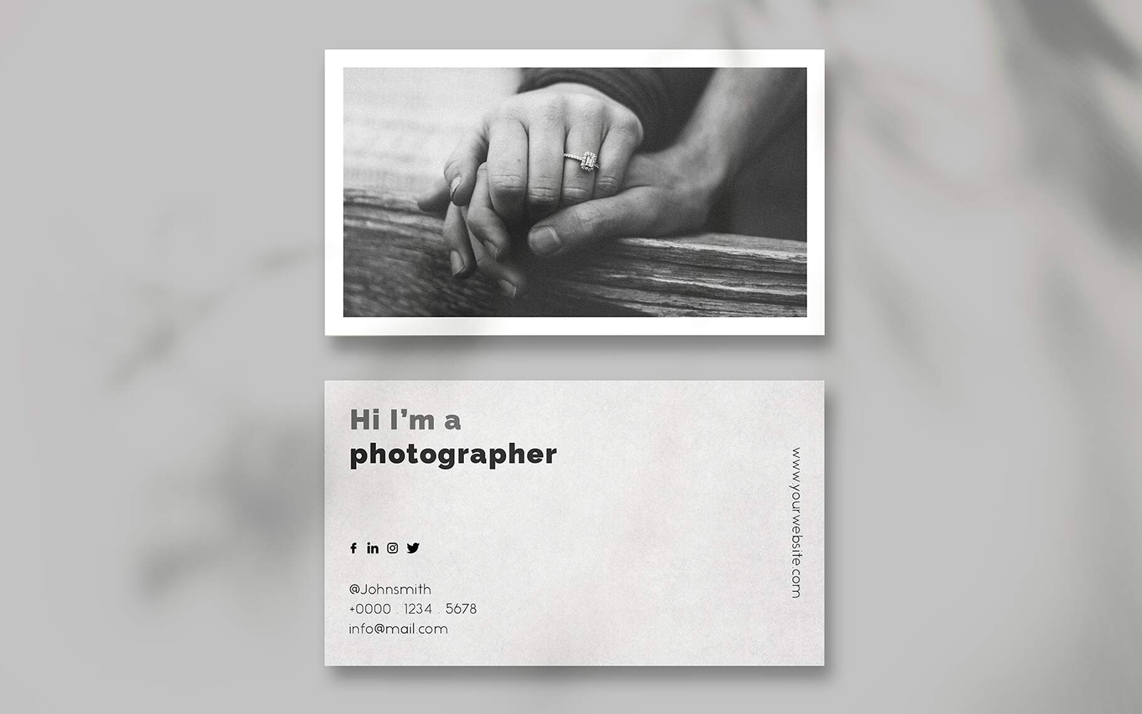 Photography Business Card Template 02
