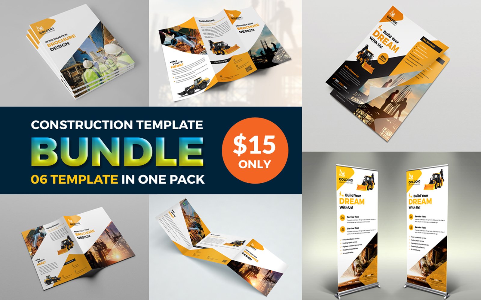 Construction Template Bundle