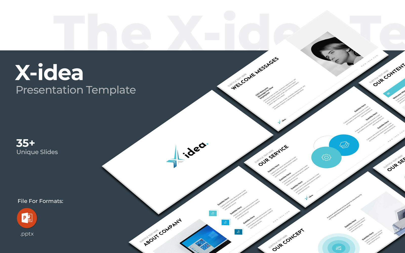 The X-idea PowerPoint Template