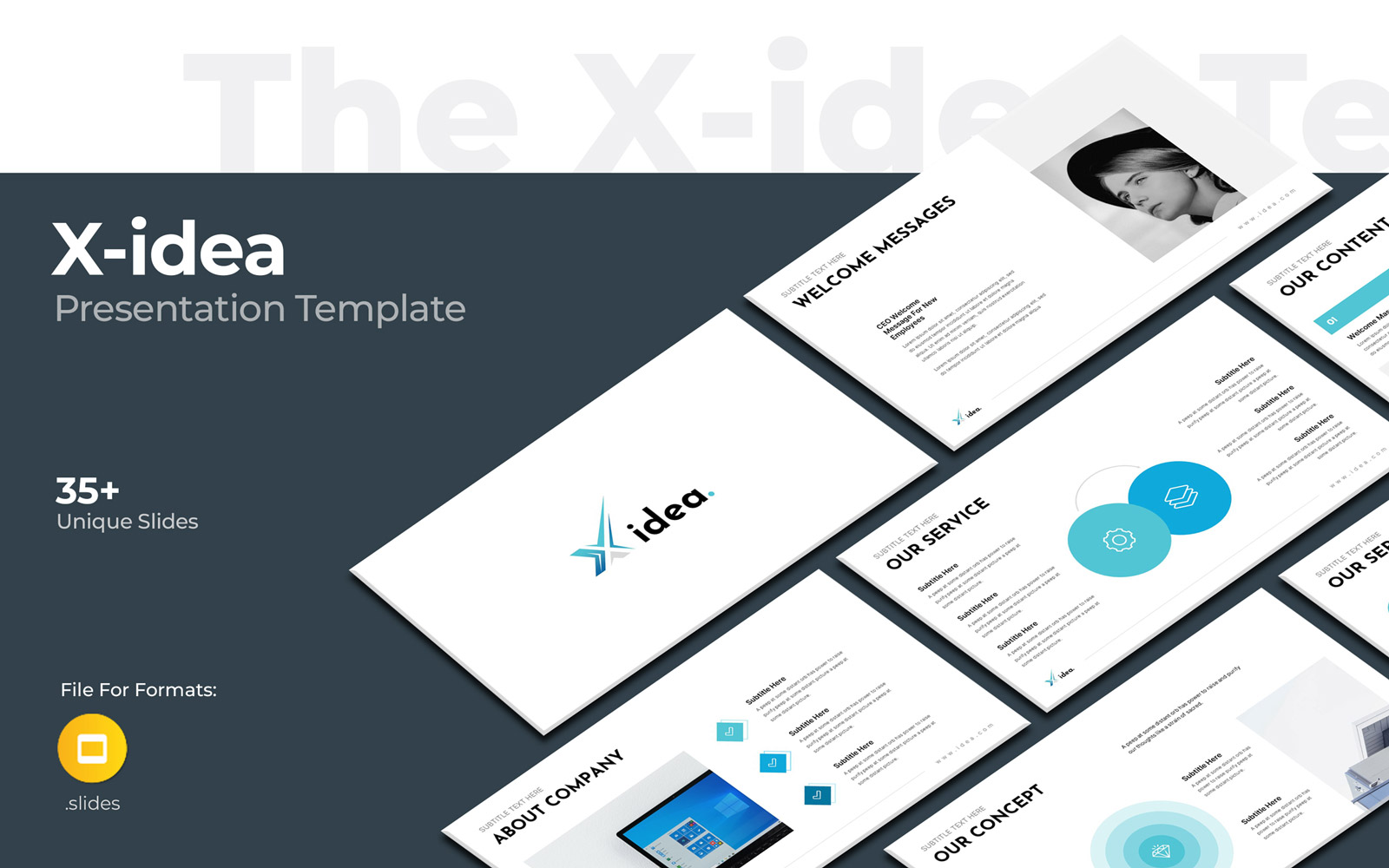 The X-idea Google Slides Template