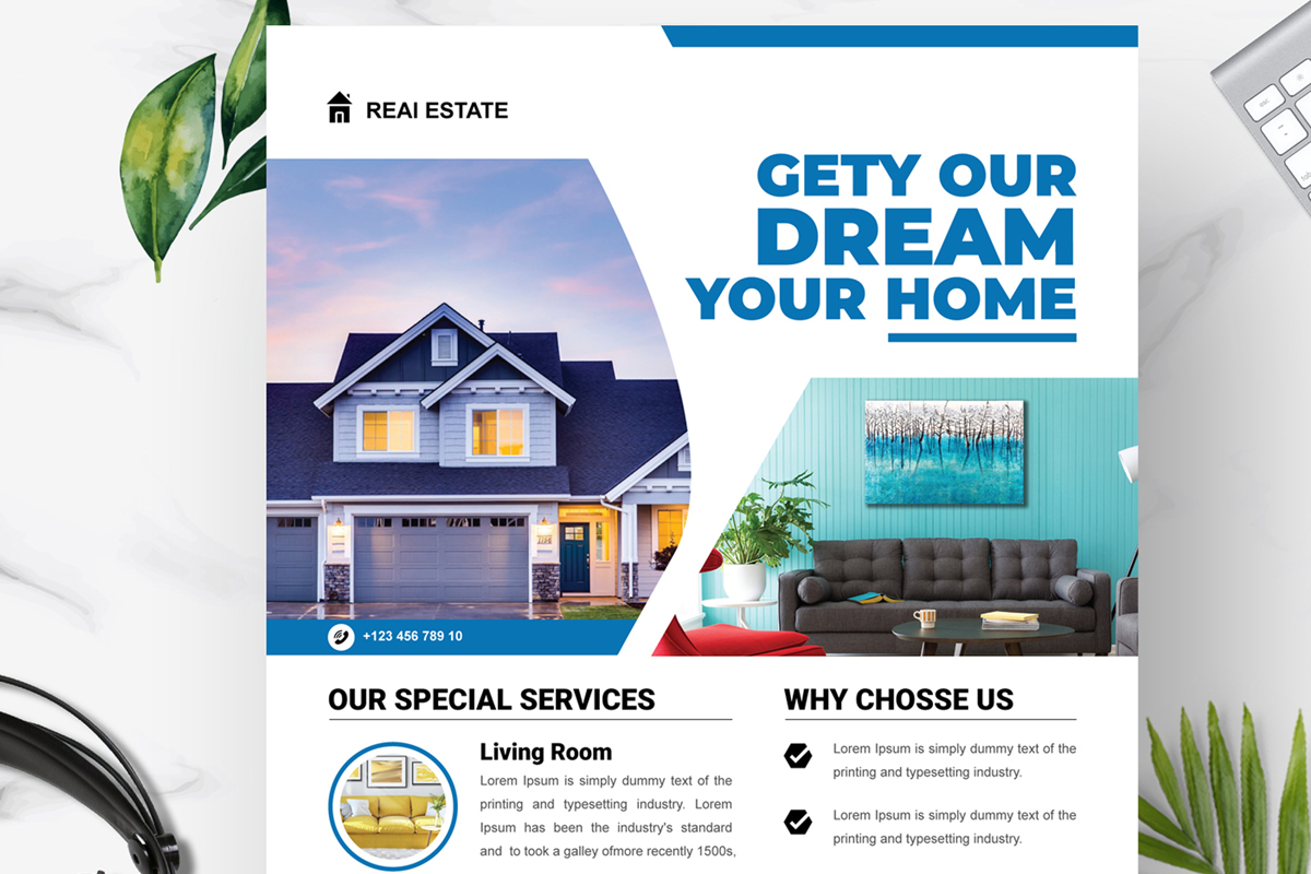 Pro Real Estate Flyer Template