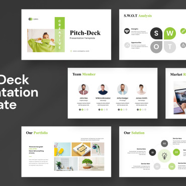 Business Clean PowerPoint Templates 373895