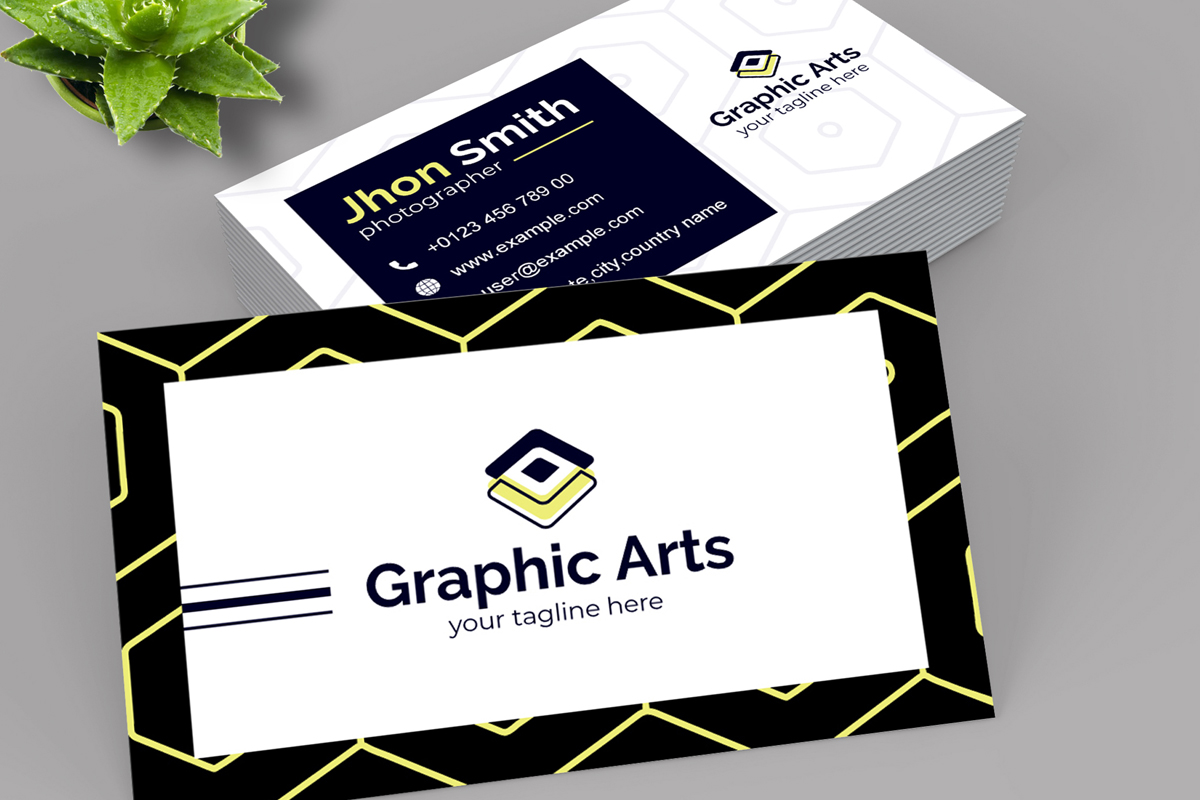 Simple Business Card template Layout