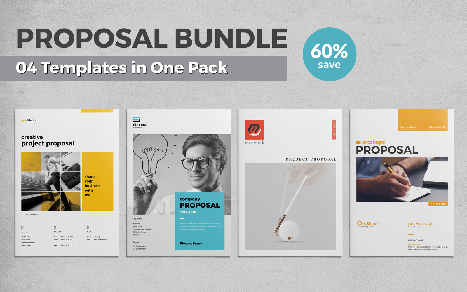 InDesign Proposal Template Bundle