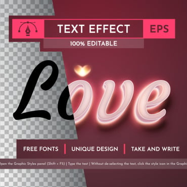 Text Effect Illustrations Templates 374029