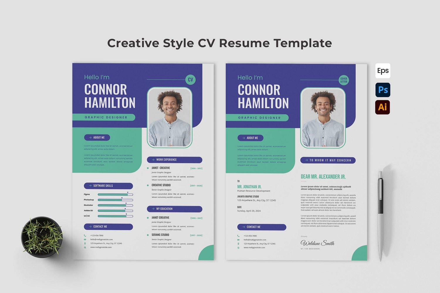 Creatives CV Resume Template