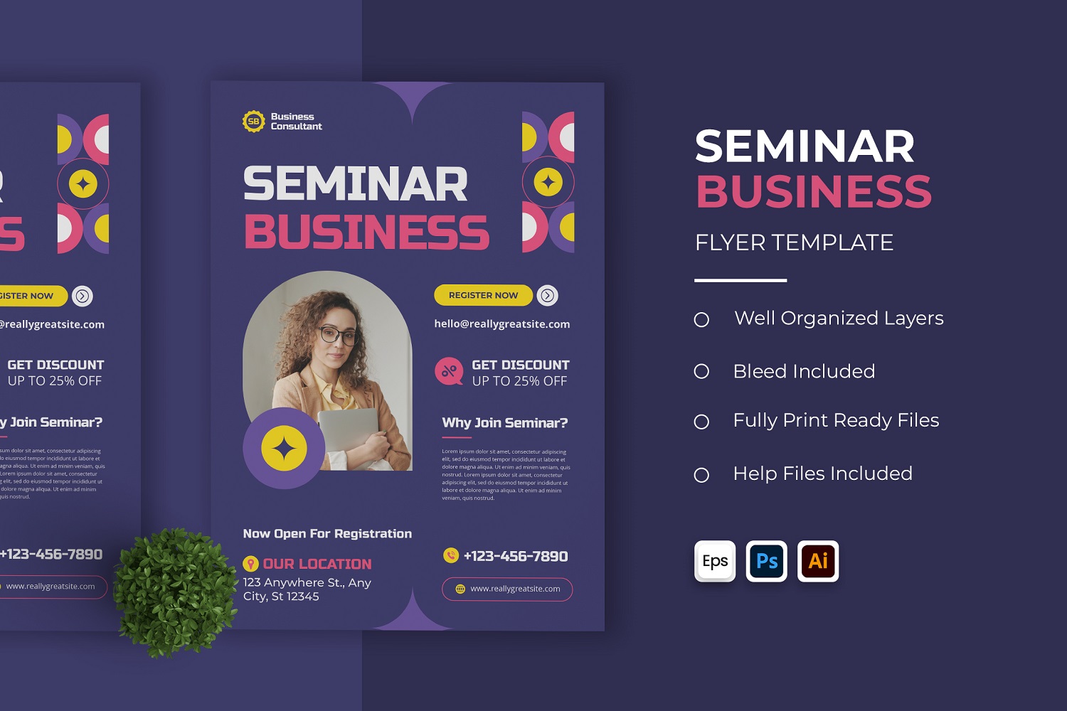 Seminar Business Flyer Template