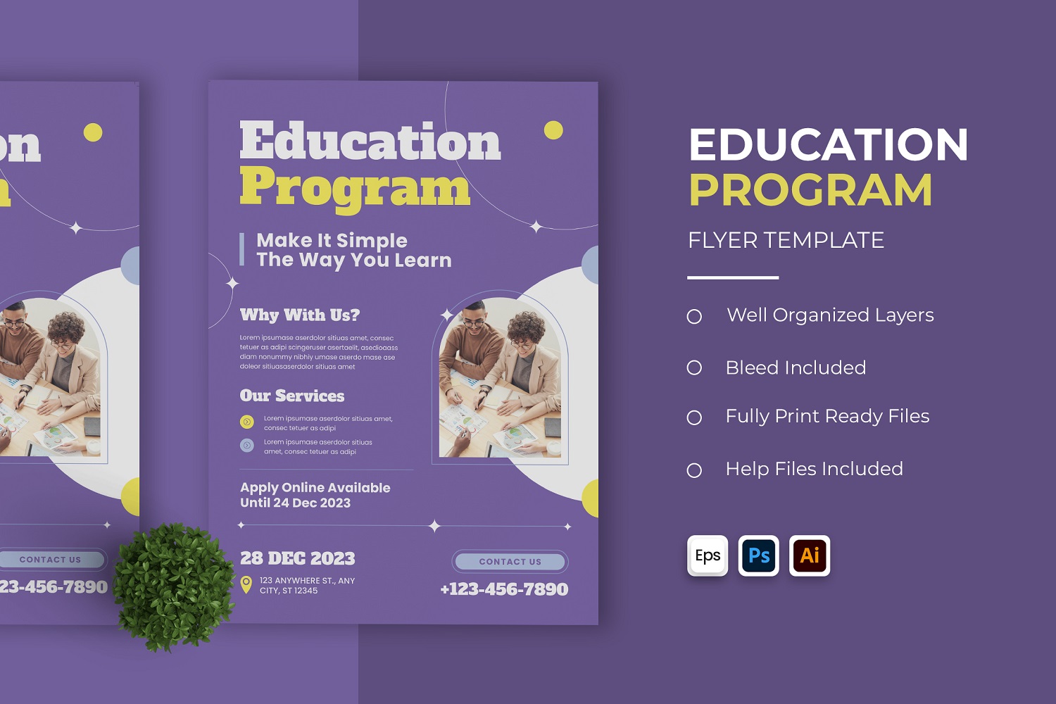 Education Program Flyer Template