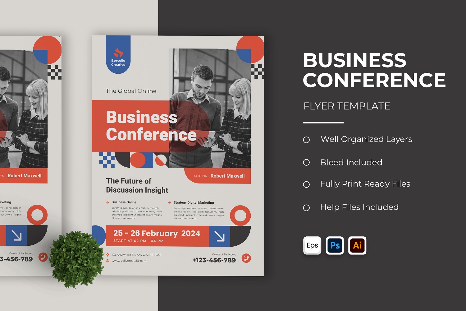 The Future Business Conference Flyer