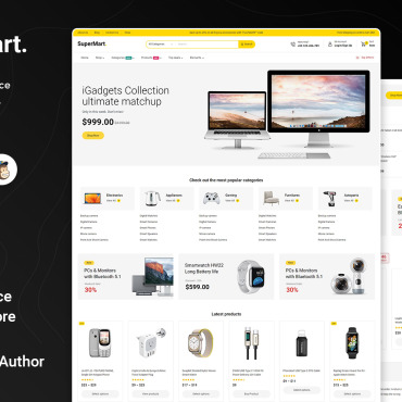 Clothes Electronic WooCommerce Themes 374296