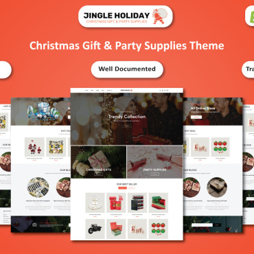Christmas Clean Shopify Themes 374303