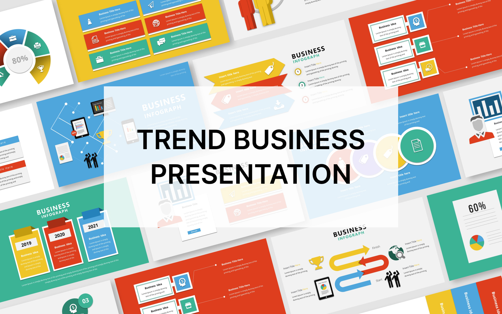 Trend Business Infographic Google Slides Template