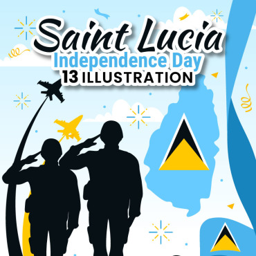 Lucia Saint Illustrations Templates 374372
