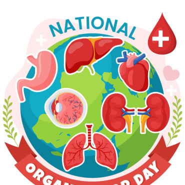 Organ Donor Illustrations Templates 374395