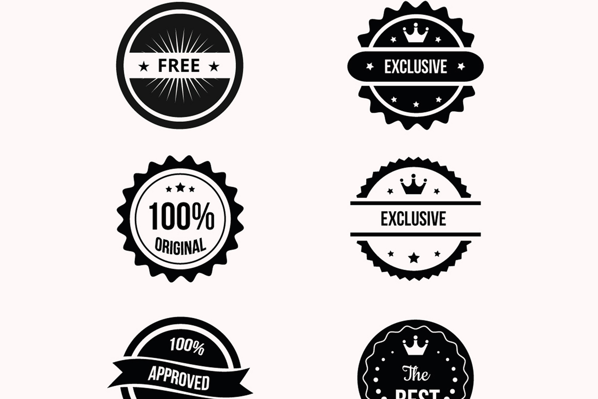 Vintage Logo Badges Template